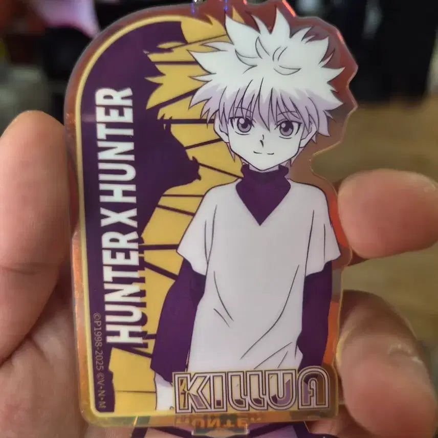 [BUNJANG] Hunter x Hunter Killua Acrylic Stand Keychain / 헌터헌터 키르아 아크릴 스탠드 키링