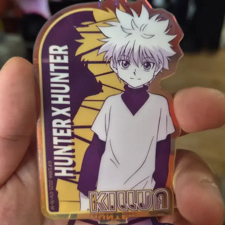 [BUNJANG] Hunter x Hunter Killua Acrylic Stand Keychain / 헌터헌터 키르아 아크릴 스탠드 키링