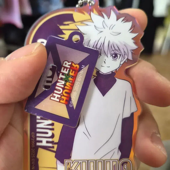 [BUNJANG] Hunter x Hunter Killua Acrylic Stand Keychain / 헌터헌터 키르아 아크릴 스탠드 키링