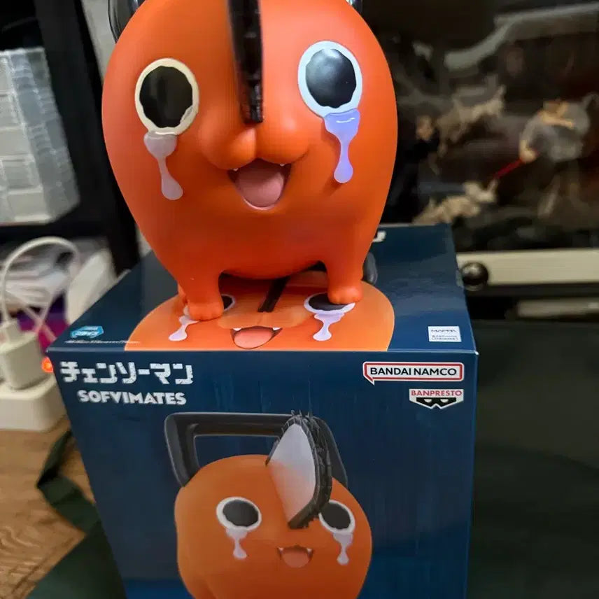 [BUNJANG] Chainsaw Man Pochita Figure (Opened, Displayed) / 택포)체인소맨 엉엉슨 포치타 개봉전시품 박스o