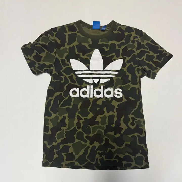 [BUNJANG] Adidas Big Logo Camo Short Sleeve T-Shirt M / 희귀!! 아디다스 빅 로고 카모 반팔 티셔츠 M