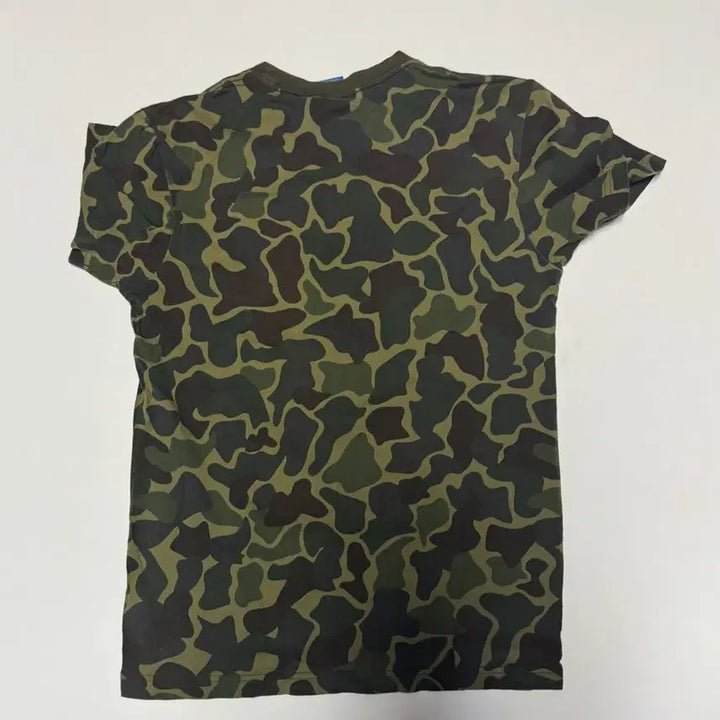 [BUNJANG] Adidas Big Logo Camo Short Sleeve T-Shirt M / 희귀!! 아디다스 빅 로고 카모 반팔 티셔츠 M