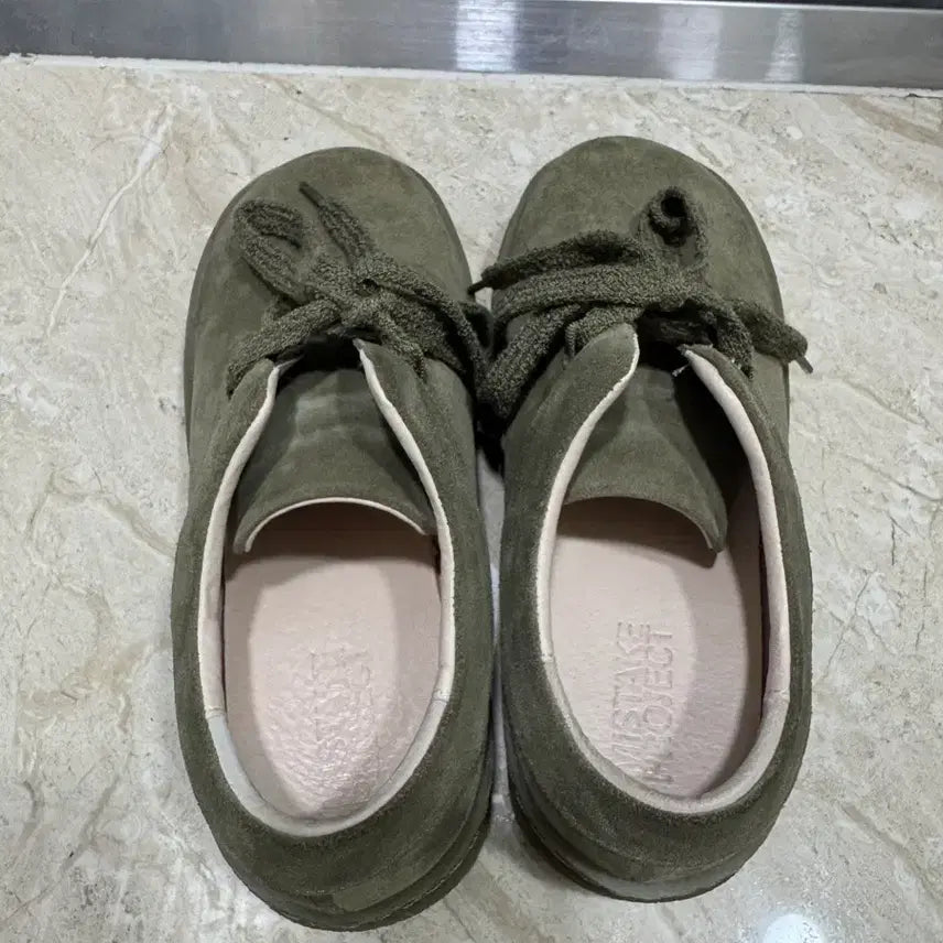 [BUNJANG] Kinch Mistake Project COMO Khaki 255 Sneakers / [255] 킨치 미스테이크프로젝트 COMO 카키