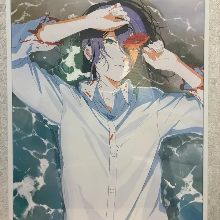 [BUNJANG] Chainsaw Man Leg 2 Lottery Prize A Poster with Frame / 체인소맨 레제편 쿠지 A상 포스터+액자