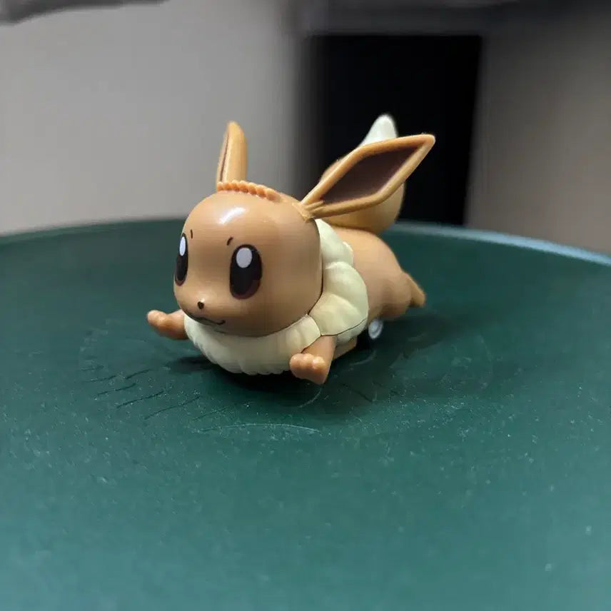 [BUNJANG] Pokemon Run Eevee Pull-Back Car Figure Toy / 포켓몬런 이브이 풀백카 피규어 장난감 포켓몬 가챠