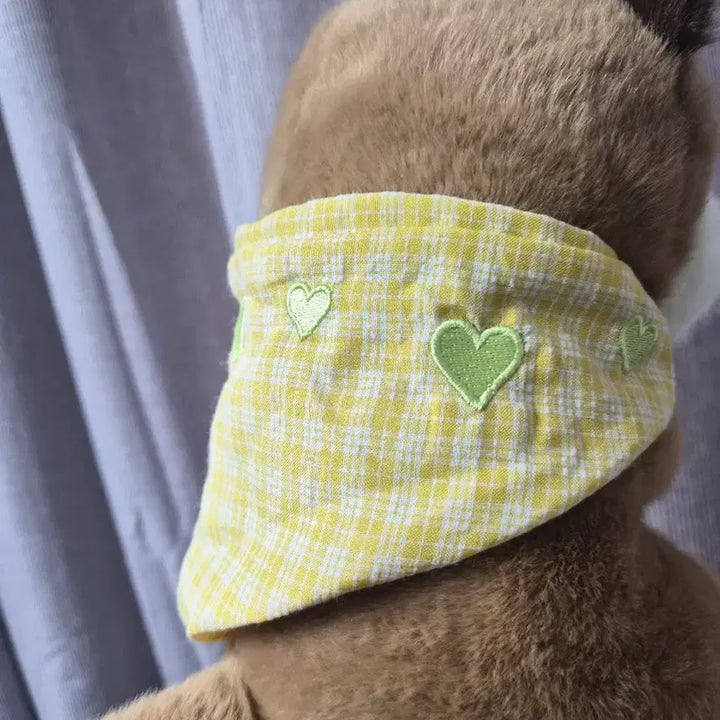 [BUNJANG] Brown Otter Plush Toy with Yellow Scarf (Medium Size) / 갈색 수달 인형 노란 스카프 중형인형