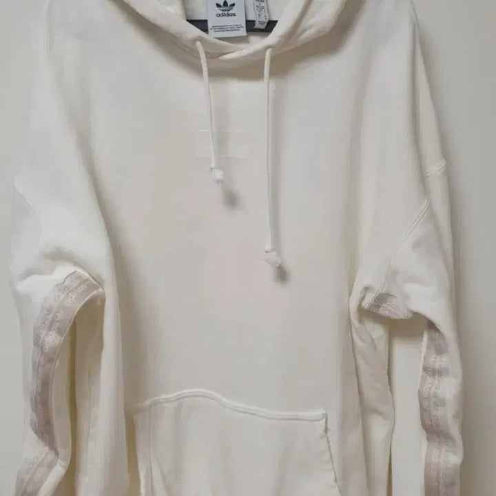 [BUNJANG] Adidas Oversized Hoodie White XL / 아디다스 오버핏 후드티 XL