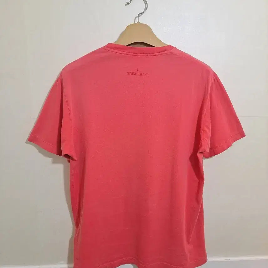 [BUNJANG] Stone Island Pink Short Sleeve T-Shirt Size 100 / 스톤아일랜드 핑크 반팔 티셔츠 100사이즈