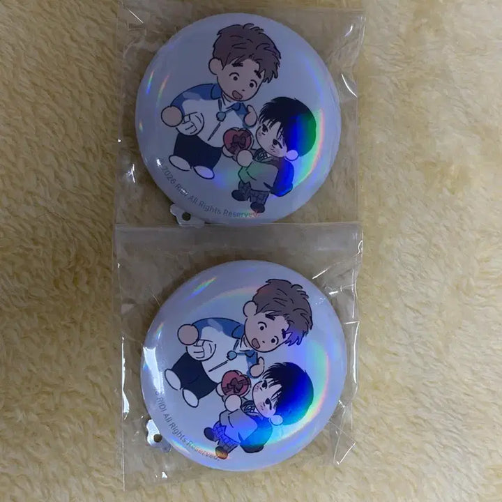 [BUNJANG] Ridi Fantasyto Beyond Can Badge Bundle Set (Bongchon Gaksi SD Couple) / 일괄 리디 판타지트 비욘드 캔뱃지 봉촌각시 sd 커플