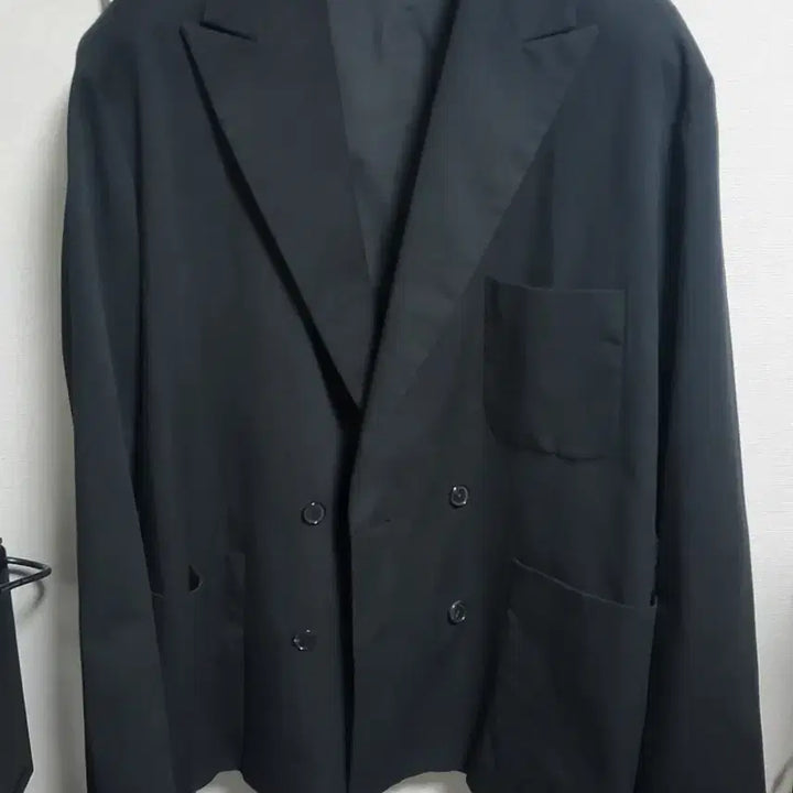 [SOLD OUT] 틀영 / 클래식 더블자켓 셋업 black / L 사이즈