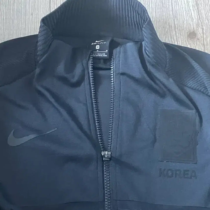 [BUNJANG] Nike Dri-FIT Korean National Team Track Jacket Black / 나이키 드라이핏 국가대표 트랙 자켓 블랙