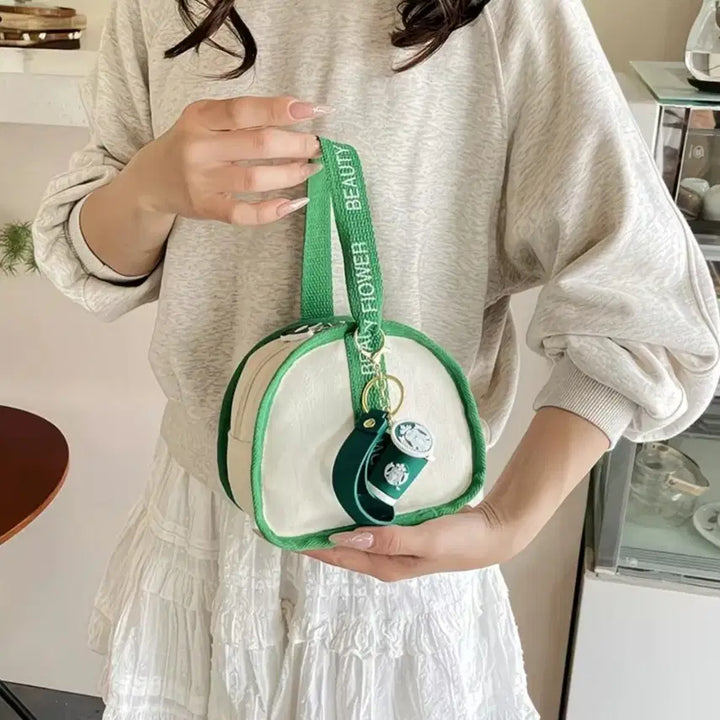 [BUNJANG] Mini Crossbody Bag with Starbucks Bear Keyring (New) / 미니 크로스백+스타벅스 키링 포함(새상품)