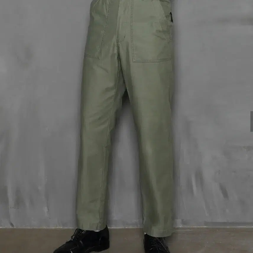 [BUNJANG] Bants Balsa 14 Olive Fatigue Pants Size 32 / 반츠 백사틴 올리브 퍼티그 팬츠 32 팔아요!
