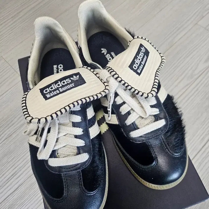 [BUNJANG] Adidas Wales Bonner Samba Pony Tonal Black (235) / 아디다스 웨일즈보너 삼바 포니 토널 블랙 235