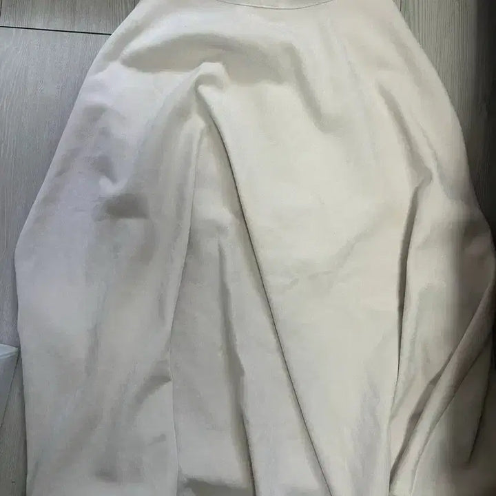 [BUNJANG] Beige A-Line Long Skirt for Fall/Winter / 베이지 가을겨울용 A라인 스커트