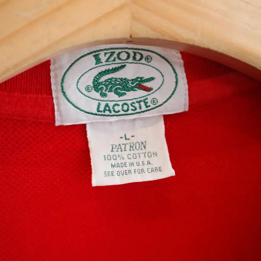 [BUNJANG] 80s Lacoste Vintage T-Shirt (Made in USA) / 80s LACOSTE 라코스테 빈티지 티셔츠 (MADE IN USA)