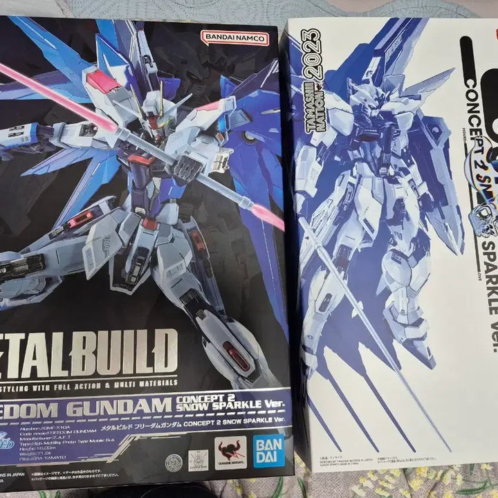 [BUNJANG] Metal Build Freedom Concept 2 Snow Sparkle / 메탈빌드 프리덤 컨셉2 스노우스파클