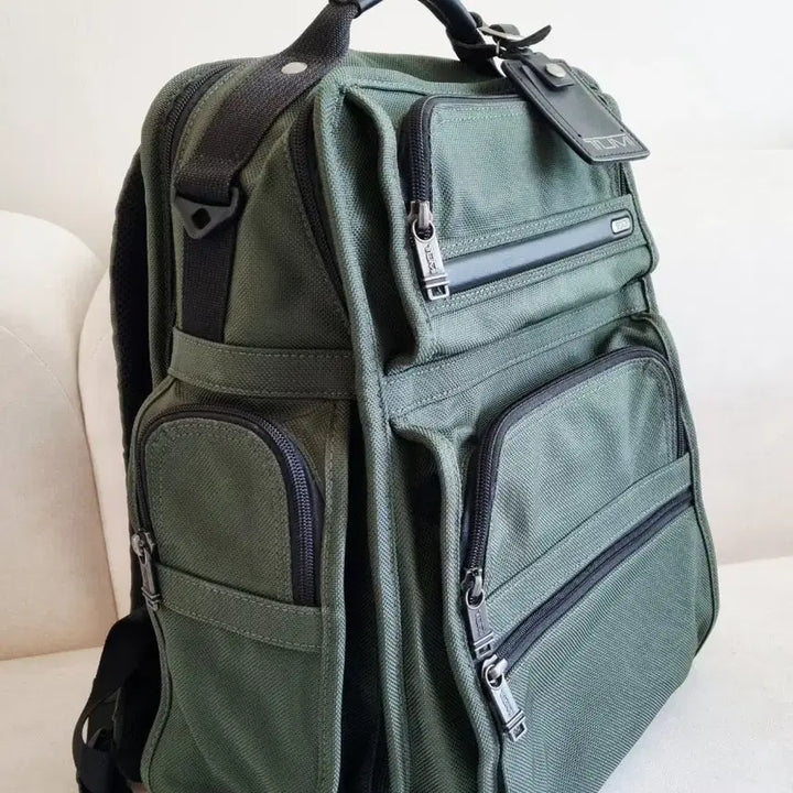[BUNJANG] Tumi Backpack Olive / 신품급 투미 백팩 가방