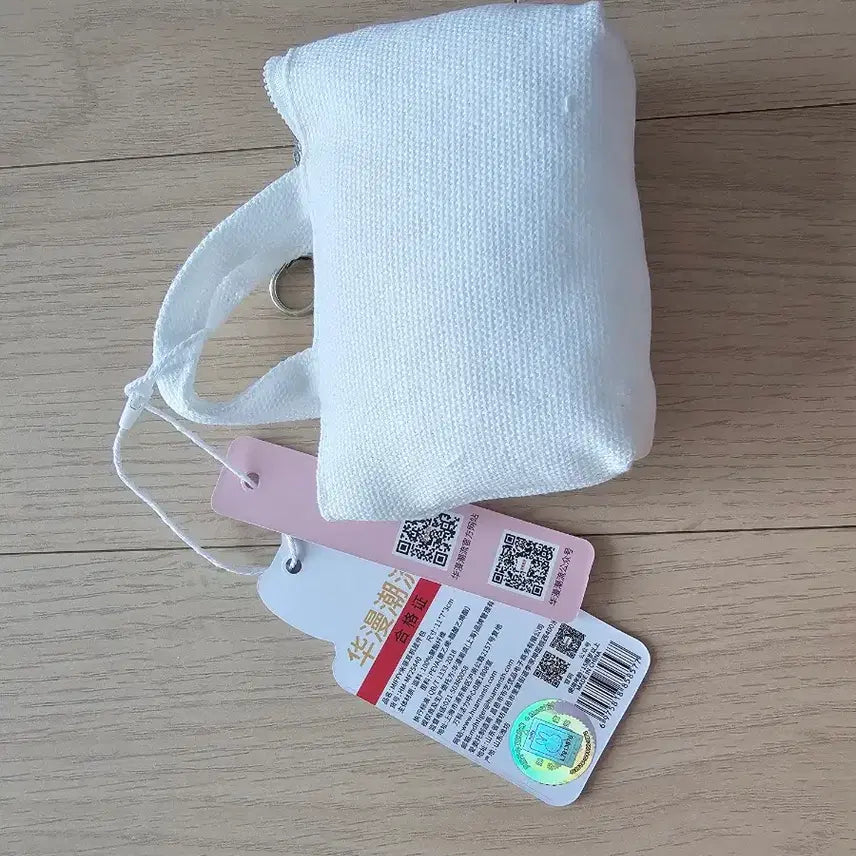 [SOLD OUT] 미피 미니 캔버스 토트 파우치 키링