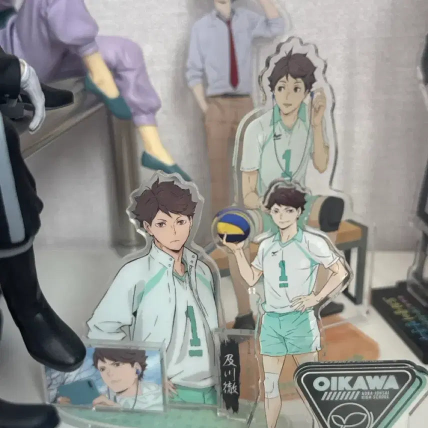 [BUNJANG] Haikyuu!! Tooru Oikawa Bundle Set Acrylic Stand (Unsealed) / 하이큐 오이카와 토오루 아크릴 스탠드(일괄, 개봉)