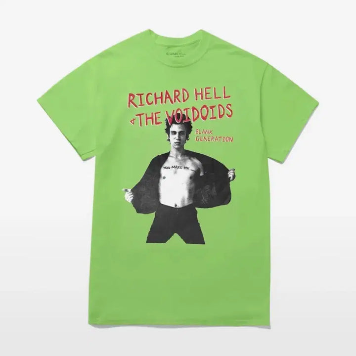 [BUNJANG] Sloppy Seconds Richard Hell and The Voidoids T-Shirt / 슬로피세컨즈 Richard Hell and The Voidoids