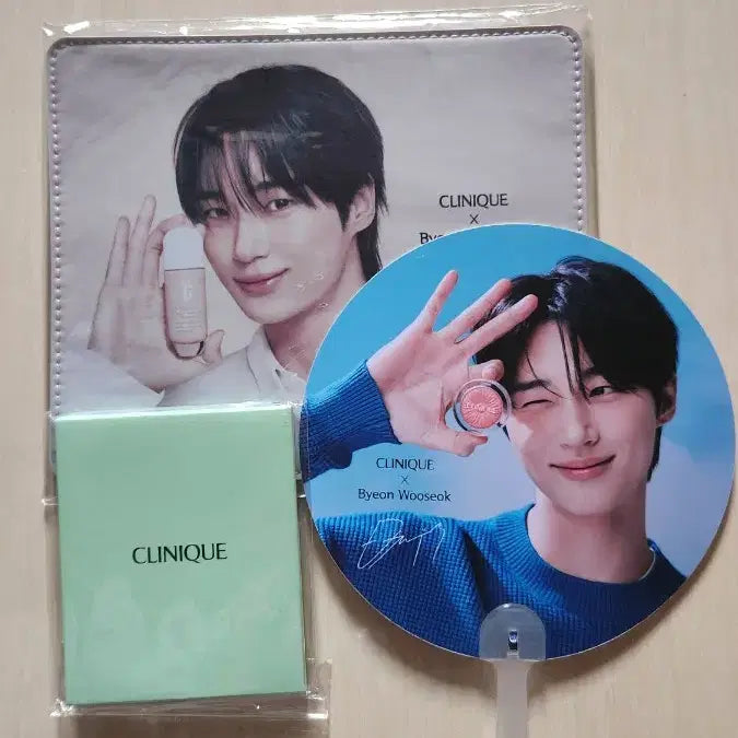 [BUNJANG] Byun Woo Seok Clinique Mousepad, Mirror (Sealed) / 변우석 <미개봉>크리니크마우스패드,거울