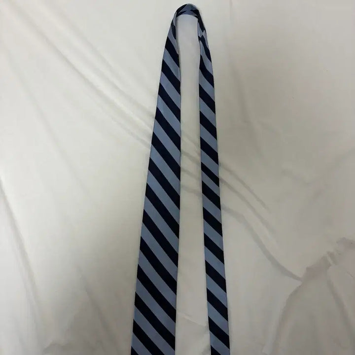 [BUNJANG] J.Crew Navy/Blue Stripe Silk Necktie / 제이크루 네이비/블루 스트라이프 넥타이