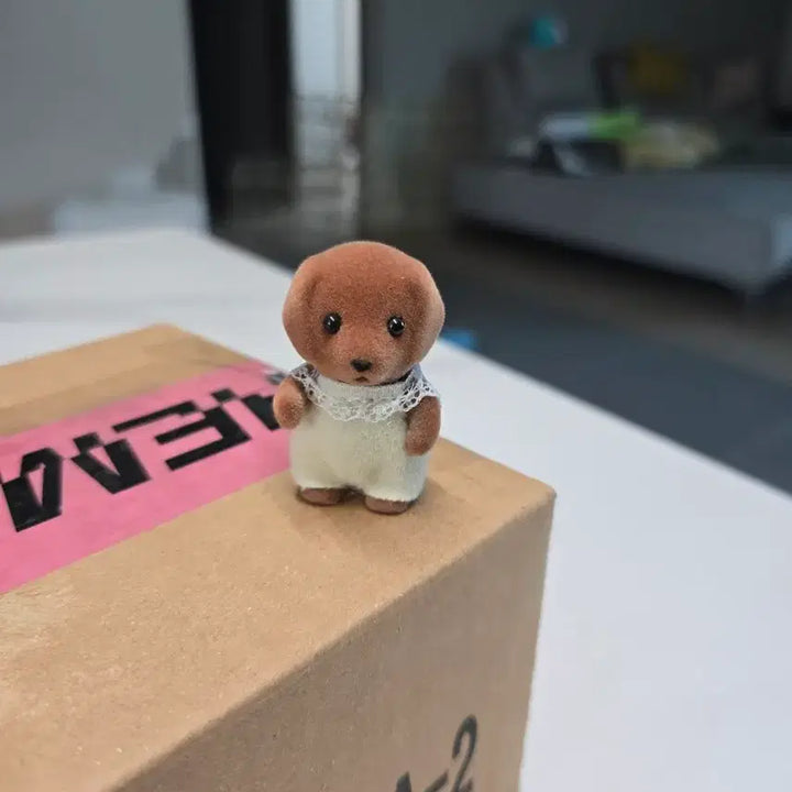 [BUNJANG] Sylvanian Families Old Chocolate Labrador Family Set / 실바니안 올드 초코리트리버