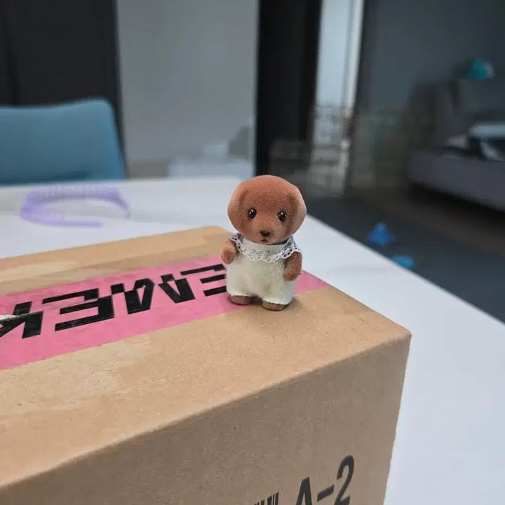 [BUNJANG] Sylvanian Families Old Chocolate Labrador Family Set / 실바니안 올드 초코리트리버