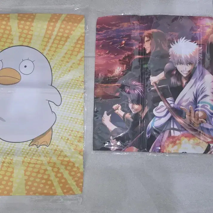 [BUNJANG] Gintama The Final Movie Fabric Poster Set (2 Types) / 은혼 더 파이널 극장판 패브릭 포스터 2종 세트