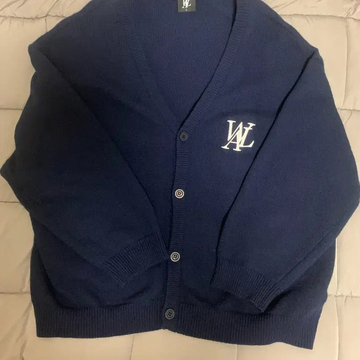 [BUNJANG] Wooalong Overfit Cardigan Navy / 우알롱 가디건 오버핏 네이비