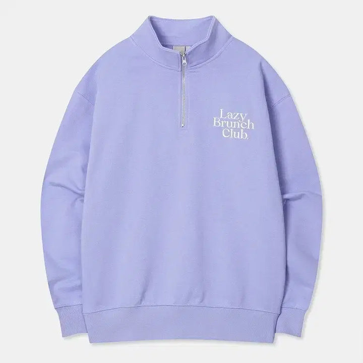 [BUNJANG] SPAO Brunch Club Half-Zip Sweatshirt / 스파오 brunch club 반집업 스웨트 셔츠