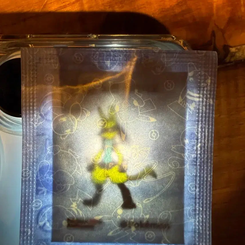 [BUNJANG] Yellow Lucario Sticker (30th Anniversary) / 노란 루카리오 띠부씰(30주년)