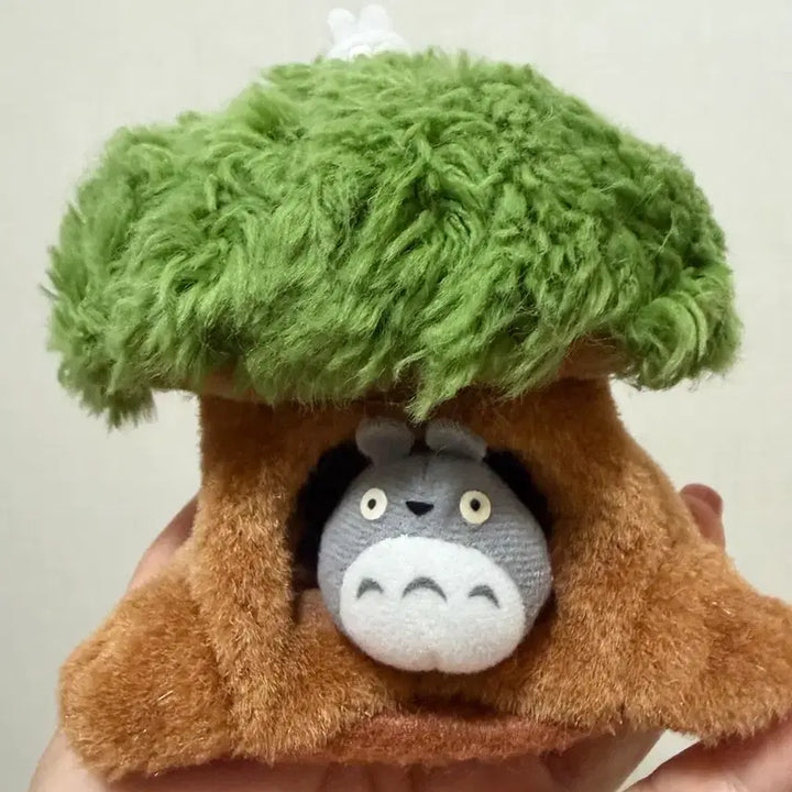 [BUNJANG] Ghibli Classic Totoro Tree Stump Plush / [정품] 지브리 고전 토토로 그루터기 인형