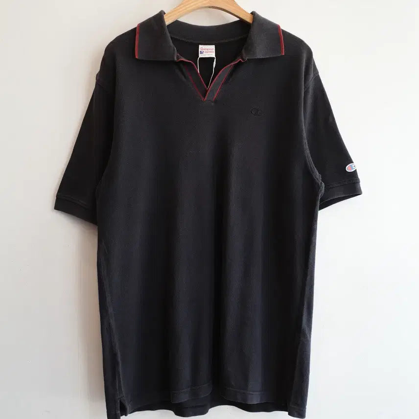 [BUNJANG] Champion Japan Cotton Polo T-Shirt / Champion 챔피온 재팬 폴로 티셔츠