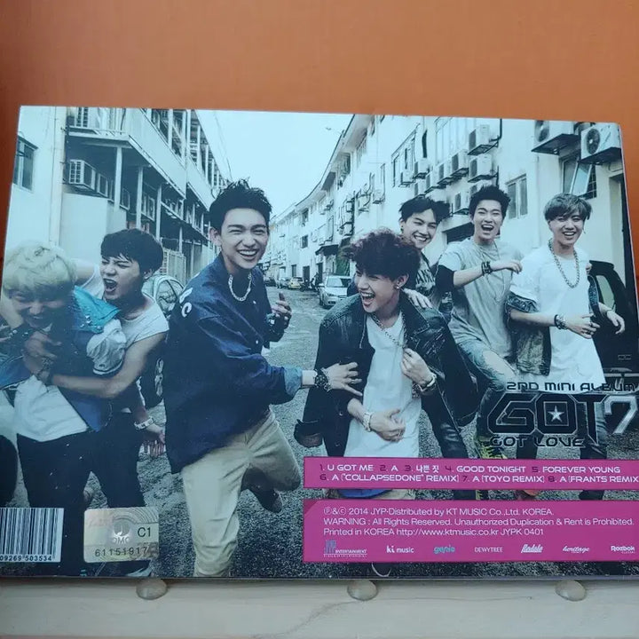 [BUNJANG] GOT7 2nd Mini Album CD / 가요 CD 시디 음반 앨범 GOT7 갓세븐 2nd 미니앨범