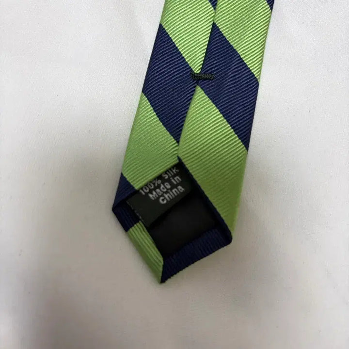 [BUNJANG] J.Crew Striped Silk Tie Green/Navy / 제이크루 스트라이프 넥타이 그린/네이비