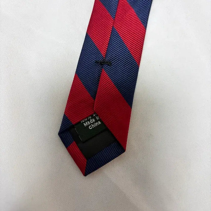 [BUNJANG] J.Crew Striped Silk Necktie Red/Navy / 제이크루 스트라이프 넥타이 레드/네이비