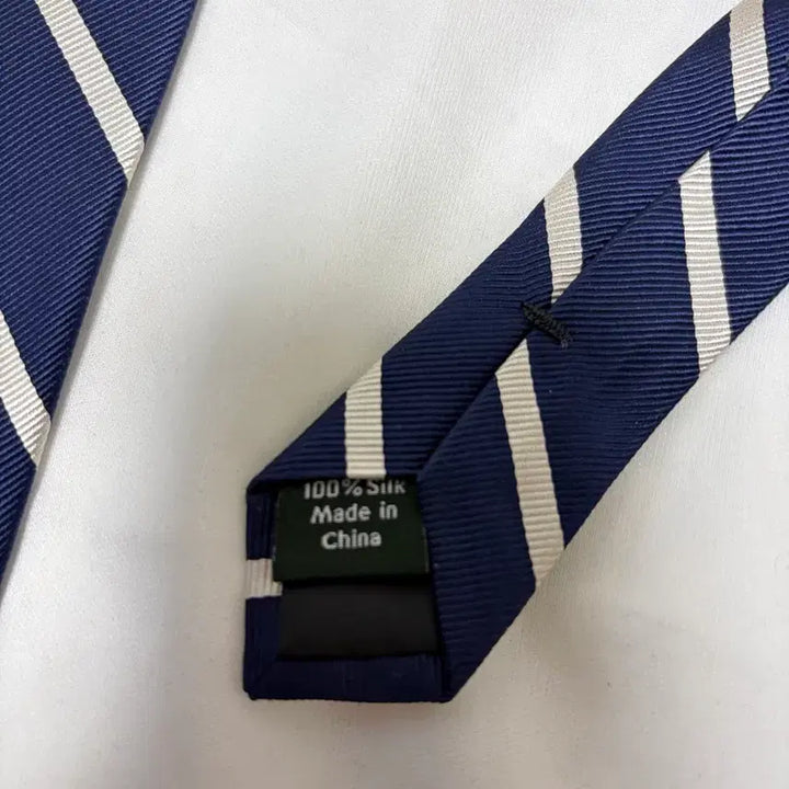[BUNJANG] J.Crew Striped Silk Necktie Yellow/White / 제이크루 스트라이프 넥타이 옐로우/화이트