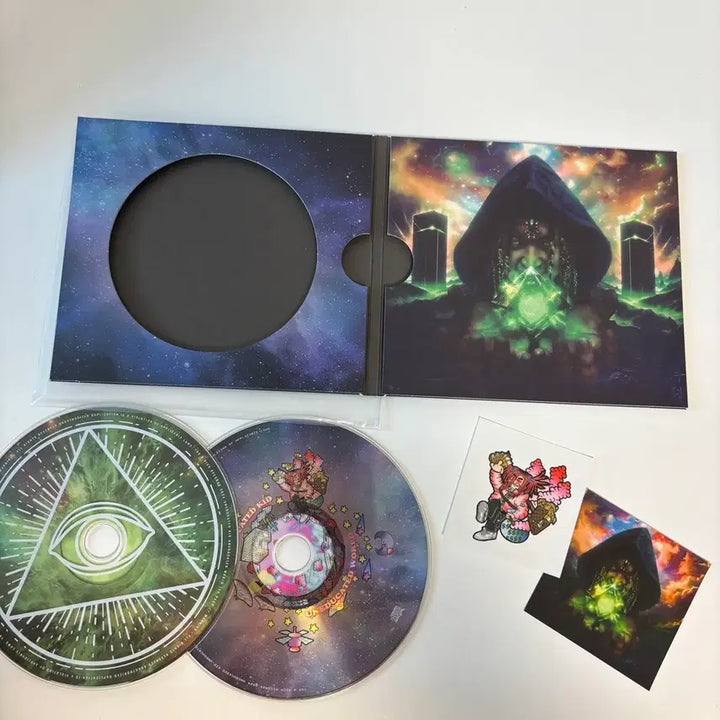[BUNJANG] Uneducated World 1 &amp; 2 Autographed CD / 언에듀 UNEDUCATED WORLD 1+2 CD 싸인반