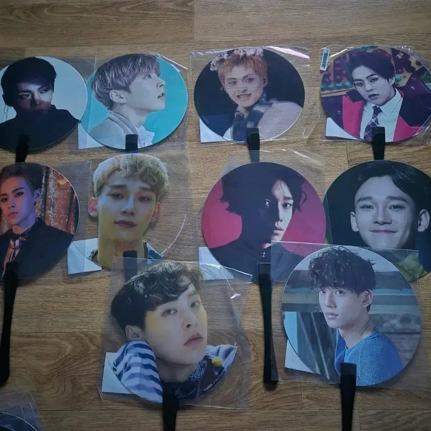 [BUNJANG] EXO Member Fans Set / EXO 엑소 부채 세트