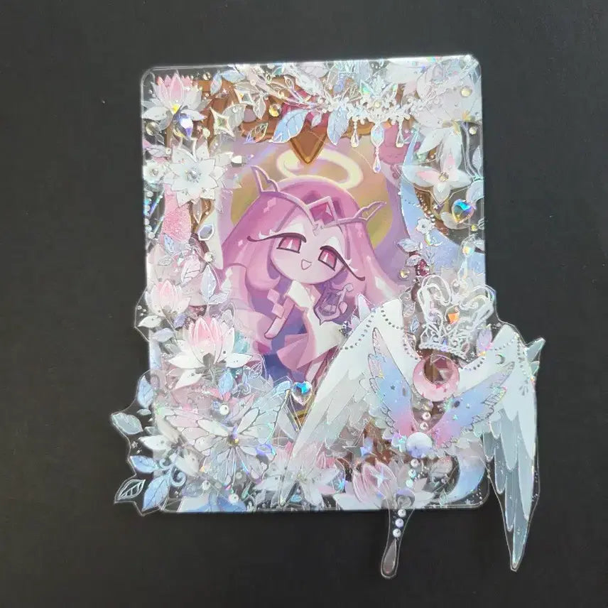 [BUNJANG] Holographic Cubic 3D Card Holder / 입체 홀로그램 탑꾸 탑로더