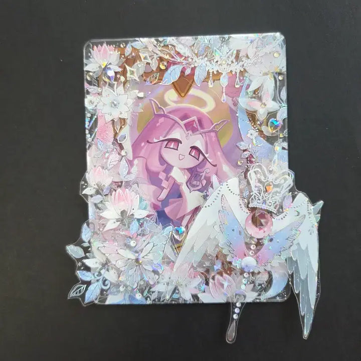 [BUNJANG] Holographic Cubic 3D Card Holder / 입체 홀로그램 탑꾸 탑로더