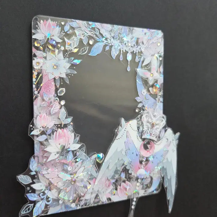 [BUNJANG] Holographic Cubic 3D Card Holder / 입체 홀로그램 탑꾸 탑로더