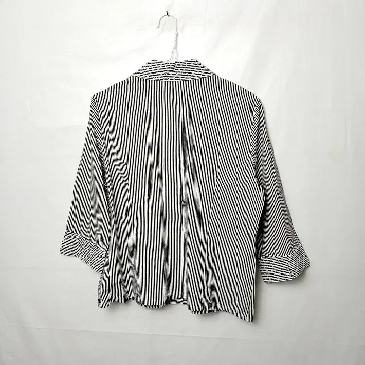 [BUNJANG] SUNGRACE Japanese Vintage Stripe Shirt Size 80 / SUNGRACE 일본빈티지 스트라이프 셔츠 80
