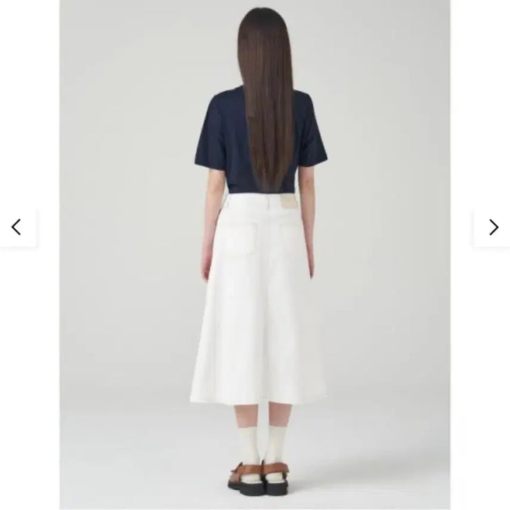 [BUNJANG] Beanpole 23 A-Line Denim Skirt Size 27 / 빈폴 23 A라인 데님 스커트 27