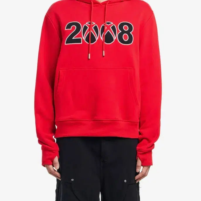 [BUNJANG] 8BOX Pullover Hoodie Red / fuckthisindustry 8BOX 풀오버 후디 레드