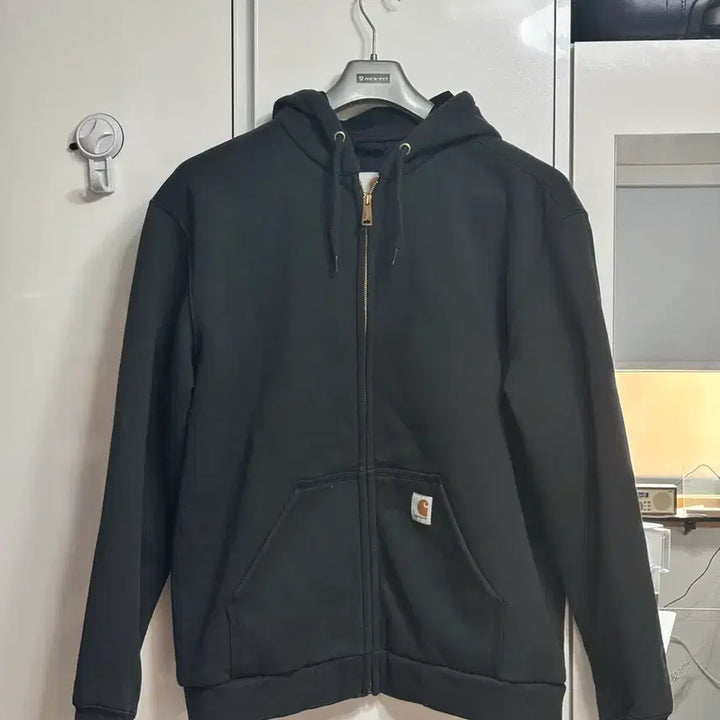 [BUNJANG] Carhartt Black Rain Defender Hoodie Zip-up L / 칼하트 블랙 후드집업 레인디펜더 L