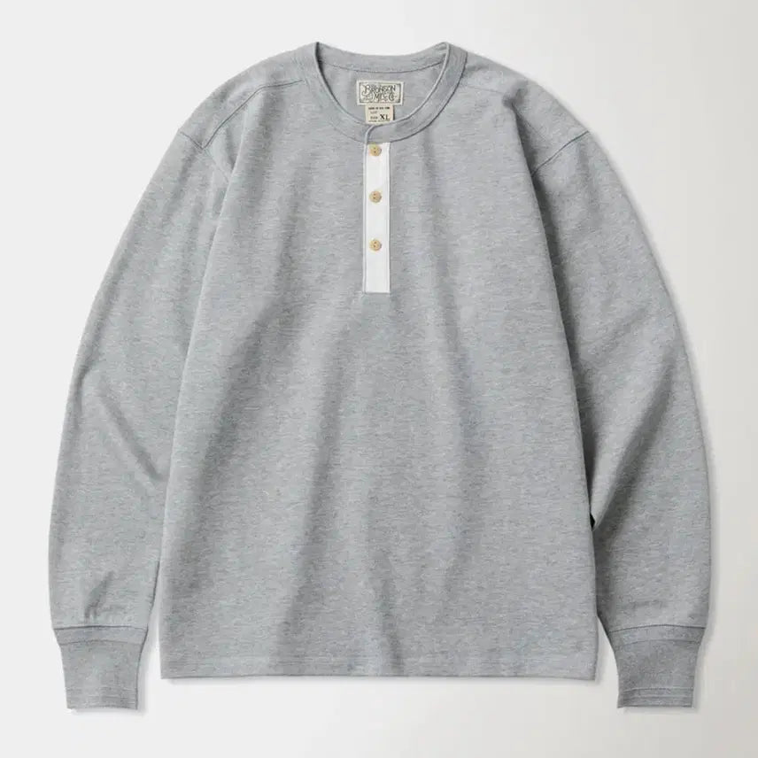 [BUNJANG] Bronson Vintage Long Sleeve Henley Shirt XXL / 브론슨 롱슬리브 헨리넥 [xxl]