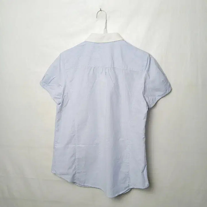 [BUNJANG] HAZZYS Striped Round Collar Blouse / HAZZYS 헤지스 둥근카라 스트라이프 블라우스 95